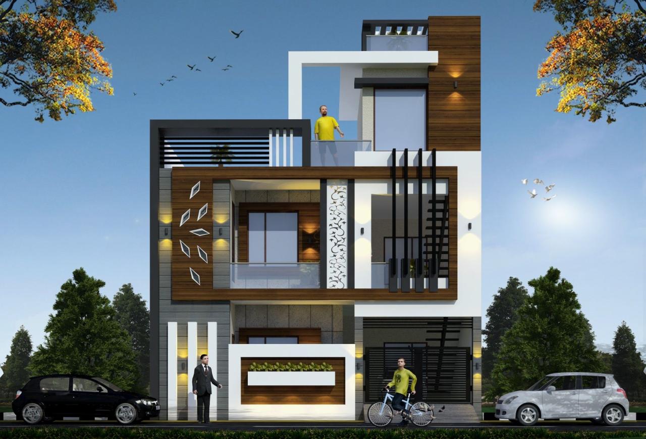 Pin by Er Manish Pandey on 3d elevation House outer design, Small